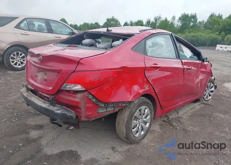 2017 Hyundai Accent Se из США, поврежденный, VIN KMHCT4AE7HU245545